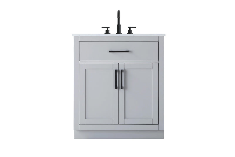 Elegant Lighting VF29730GR Bathroom Vanity, Grey