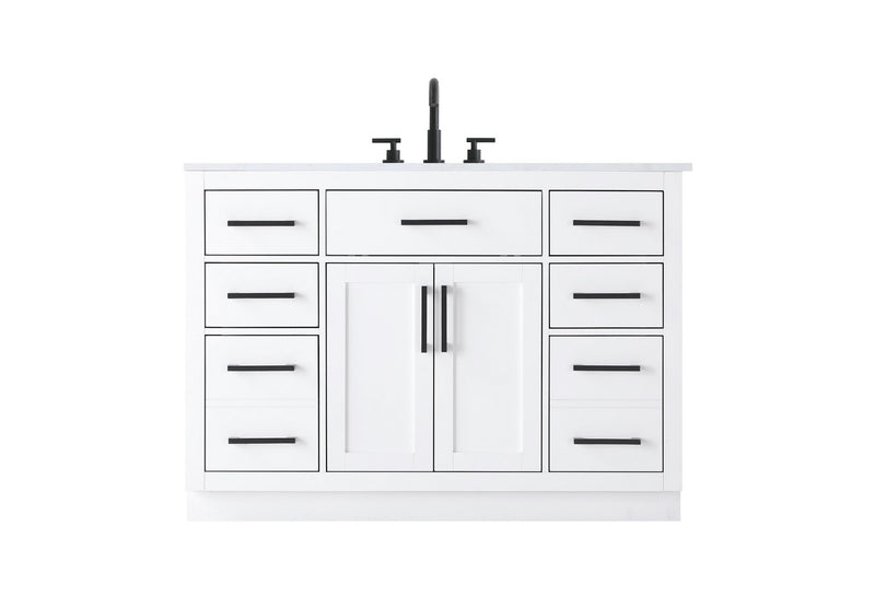 Elegant Lighting VF29748WH Bathroom Vanity, White