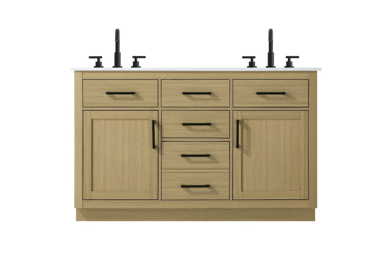 Elegant Lighting VF29754DMHB Bathroom Vanity, Honey Brown
