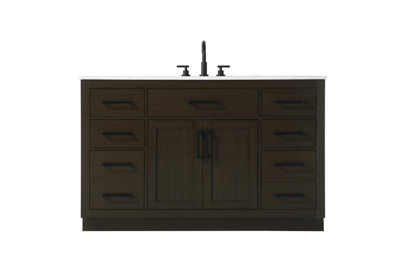 Elegant Lighting VF29754MMB Bathroom Vanity, Mocha Brown