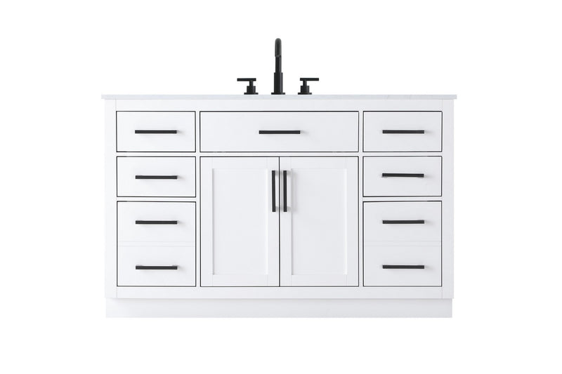 Elegant Lighting VF29754WH Bathroom Vanity, White