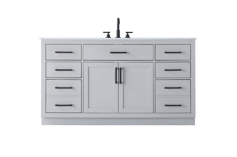Elegant Lighting VF29760GR Bathroom Vanity, Grey