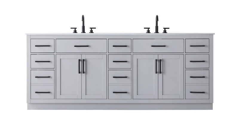 Elegant Lighting VF29784DGR Bathroom Vanity, Grey