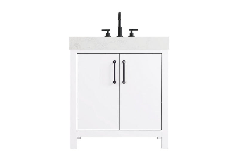 Elegant Lighting VF60630WH Bathroom Vanity, White