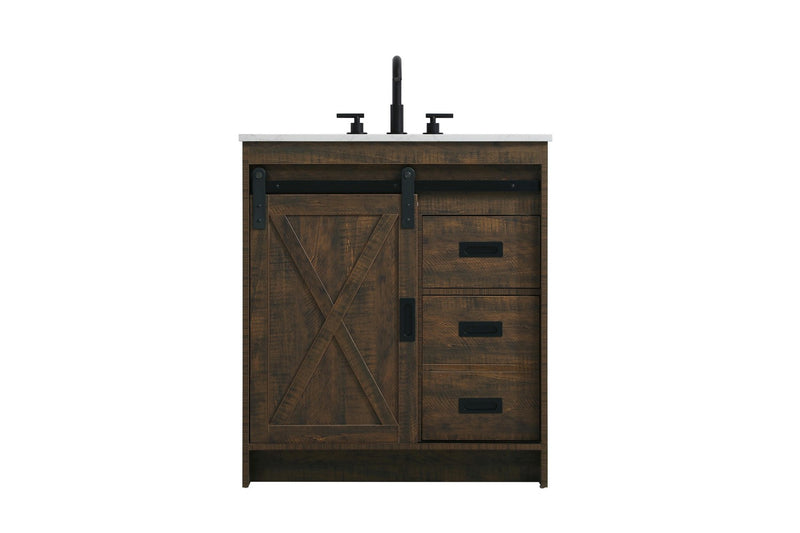 Elegant Lighting VF90530EX Bathroom Vanity, Expresso