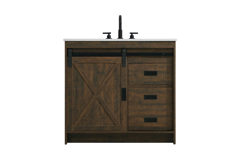 Elegant Lighting VF90536EX Bathroom Vanity, Expresso