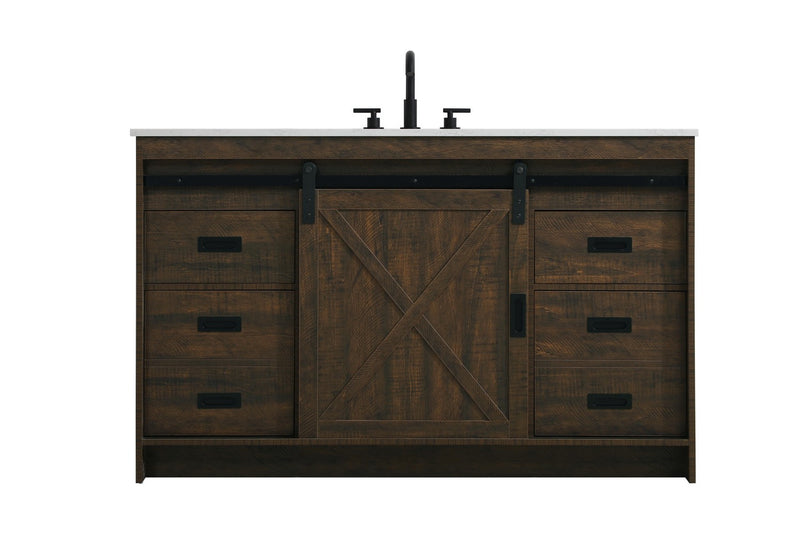 Elegant Lighting VF90554EX Bathroom Vanity, Expresso