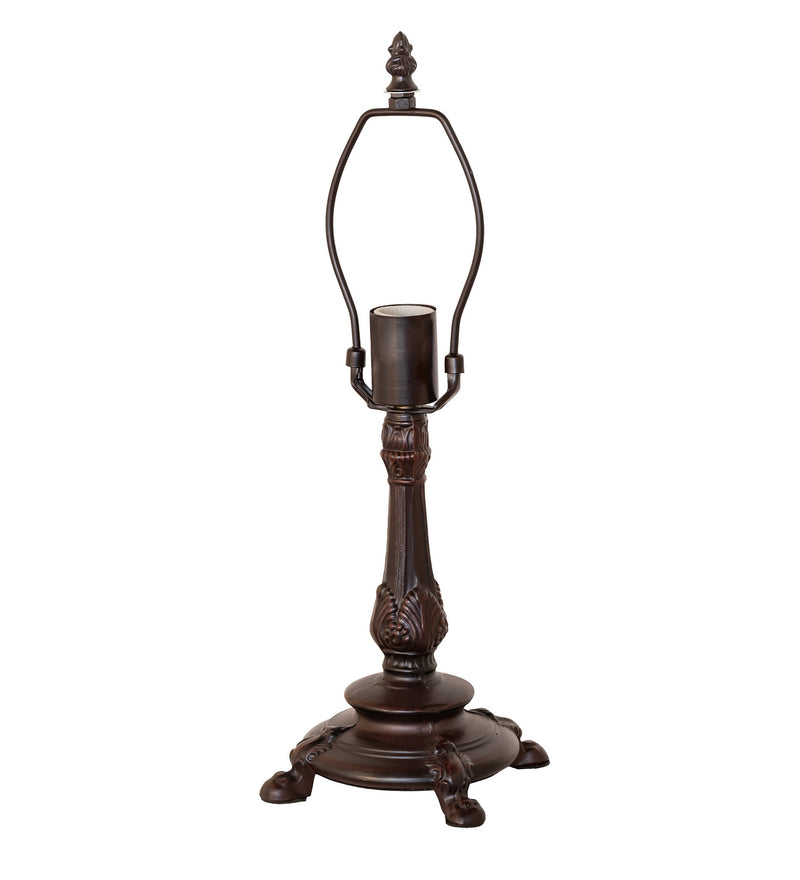 Meyda Tiffany 130097 One Light Lamp Base, Mahogany Bronze