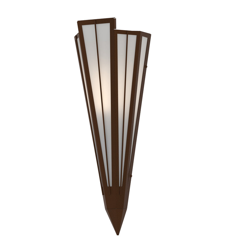 Meyda Tiffany 255679 One Light Wall Sconce, Sepia Brown