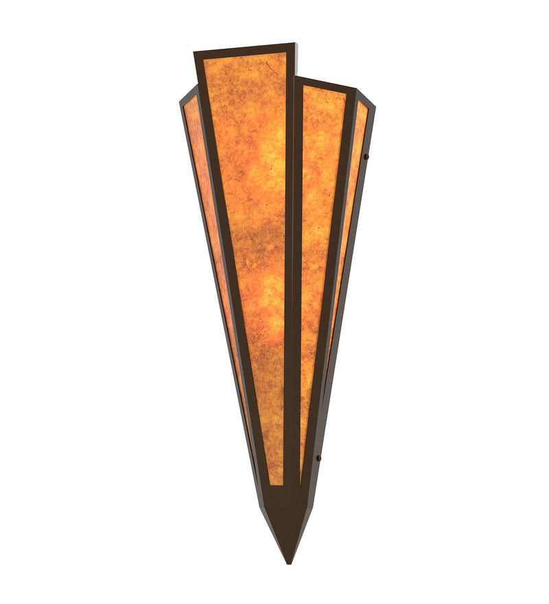 Meyda Tiffany 255698 Two Light Wall Sconce, Timeless Bronze