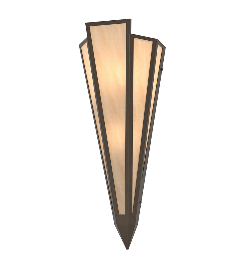 Meyda Tiffany 255725 Two Light Wall Sconce, Oil Rubbed Bronze