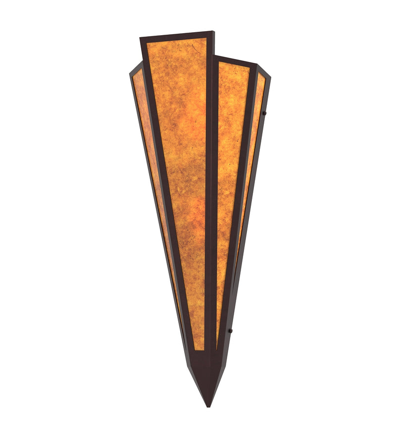 Meyda Tiffany 255736 Two Light Wall Sconce, Mahogany Bronze
