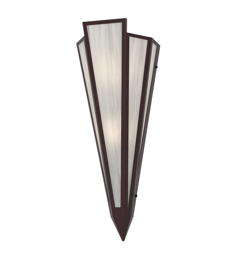 Meyda Tiffany 255739 Two Light Wall Sconce, Mahogany Bronze