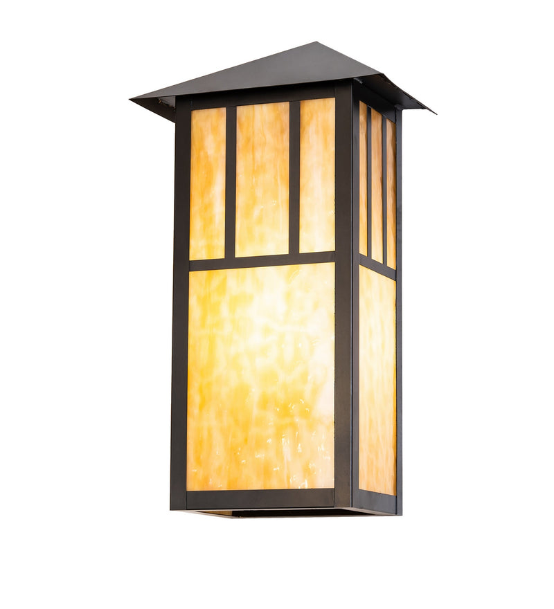 Meyda Tiffany 283210 Two Light Wall Sconce, Black Patina
