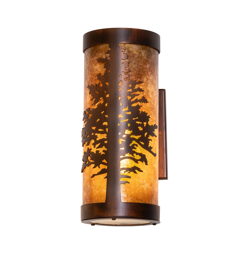Meyda Tiffany 285047 One Light Wall Sconce, Vintage Copper