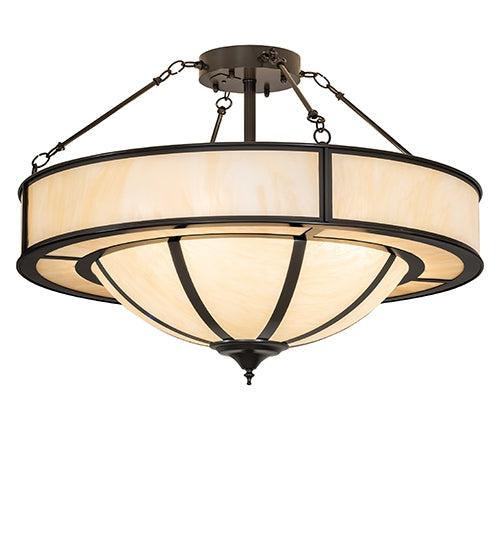 Meyda Tiffany 285151 Six Light Pendant, Timeless Bronze