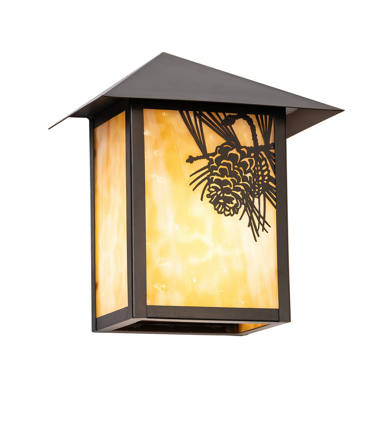 Meyda Tiffany 290079 One Light Wall Sconce, Black Patina