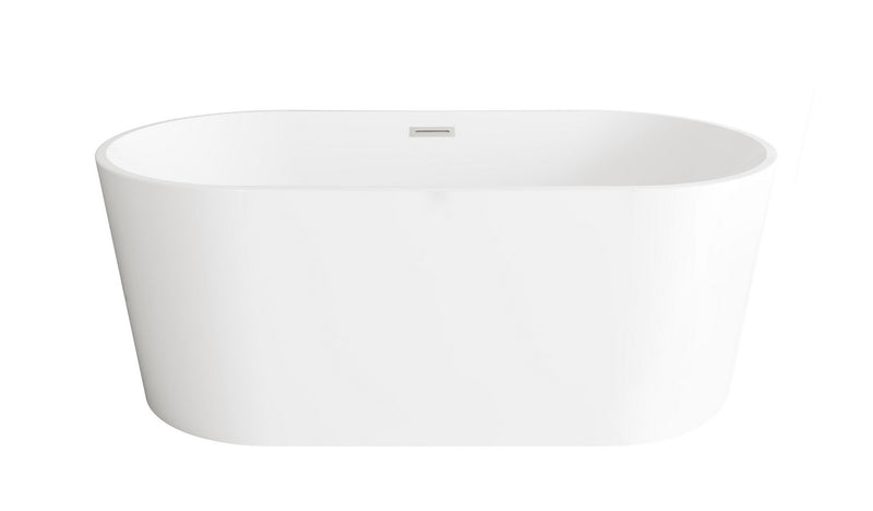 Elegant Lighting BT30159GW-BNK Bathtub, Glossy White