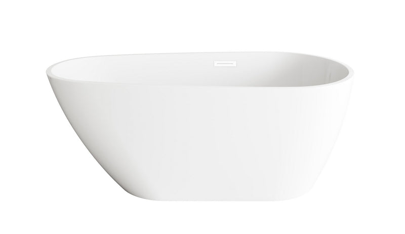 Elegant Lighting BT30259GW-WHT Bathtub, Glossy White