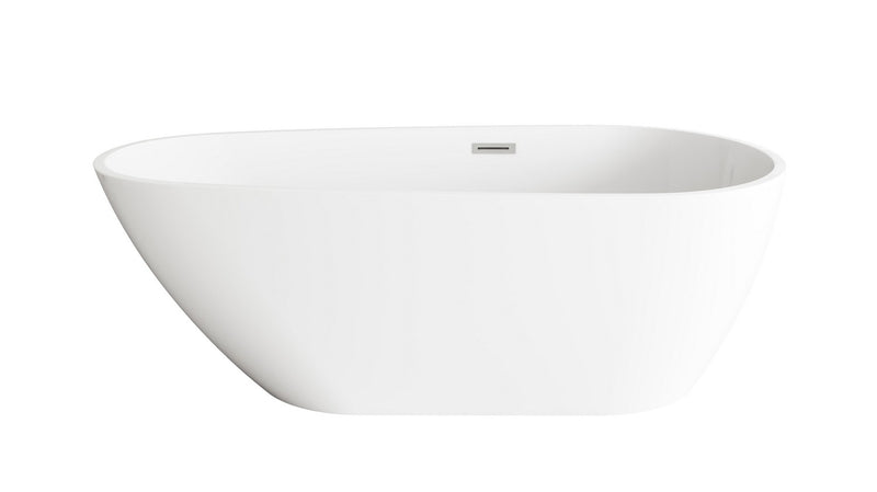 Elegant Lighting BT30267GW-BNK Bathtub, Glossy White