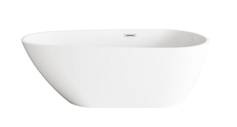 Elegant Lighting BT30267GW-PCH Bathtub, Glossy White