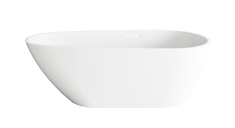 Elegant Lighting BT30267GW-WHT Bathtub, Glossy White