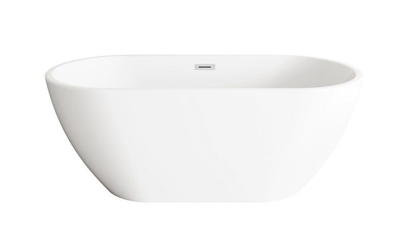 Elegant Lighting BT30359GW-PCH Bathtub, Glossy White