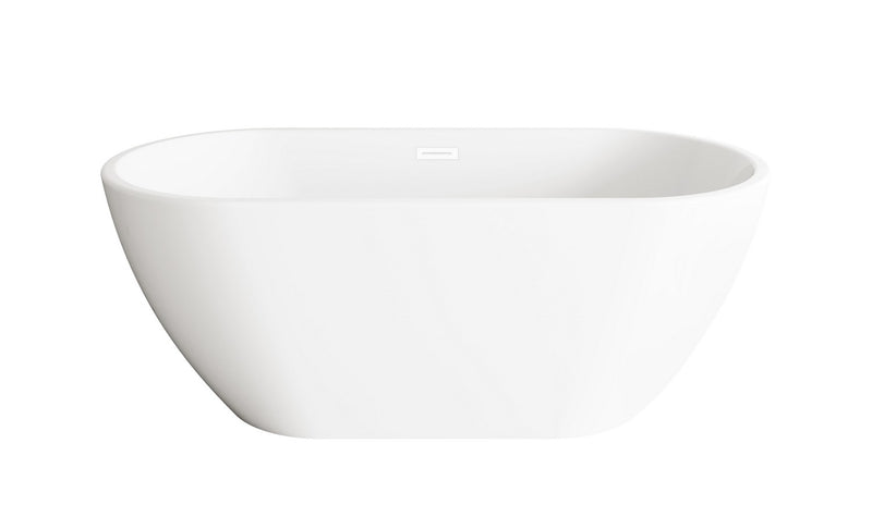 Elegant Lighting BT30359GW-WHT Bathtub, Glossy White