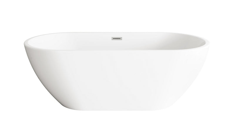 Elegant Lighting BT30367GW-BNK Bathtub, Glossy White