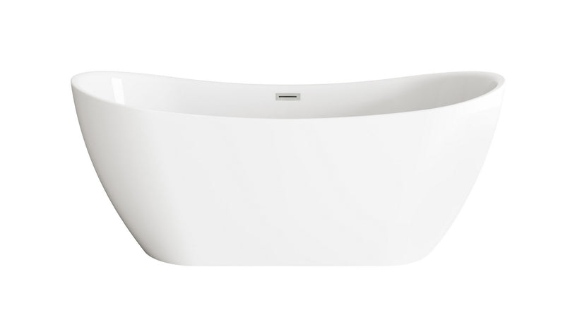 Elegant Lighting BT30467GW-BNK Bathtub, Glossy White