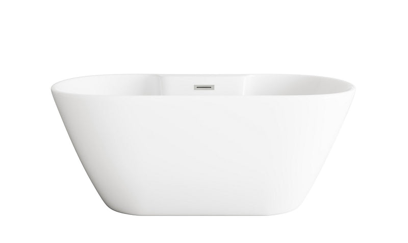 Elegant Lighting BT30559GW-BNK Bathtub, Glossy White