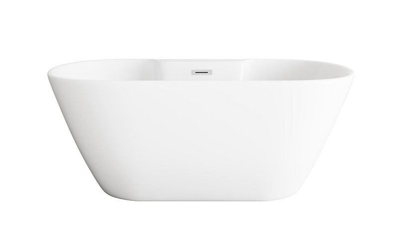 Elegant Lighting BT30559GW-PCH Bathtub, Glossy White