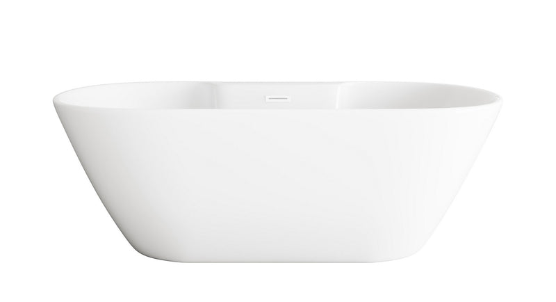 Elegant Lighting BT30567GW-WHT Bathtub, Glossy White
