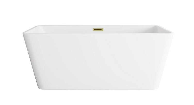 Elegant Lighting BT30659GW-BGD Bathtub, Glossy White