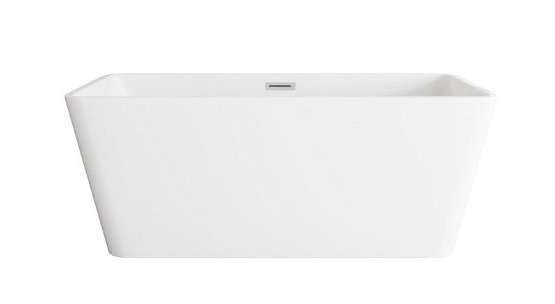 Elegant Lighting BT30659GW-BNK Bathtub, Glossy White