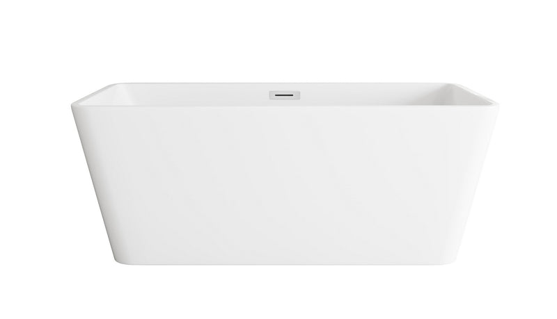 Elegant Lighting BT30659GW-PCH Bathtub, Glossy White