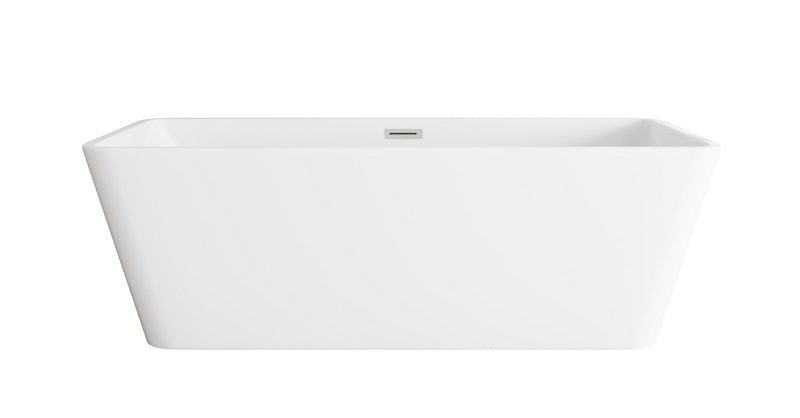 Elegant Lighting BT30667GW-BNK Bathtub, Glossy White