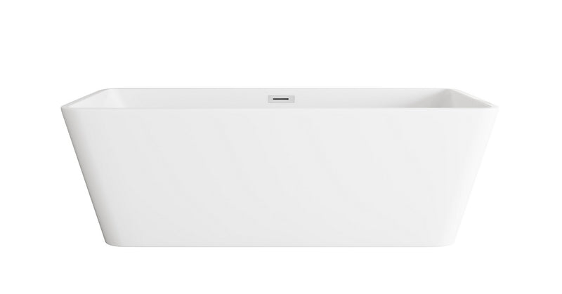 Elegant Lighting BT30667GW-PCH Bathtub, Glossy White