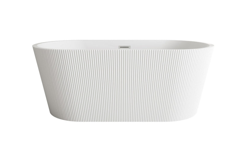 Elegant Lighting BT30759GW-BNK Bathtub, Glossy White