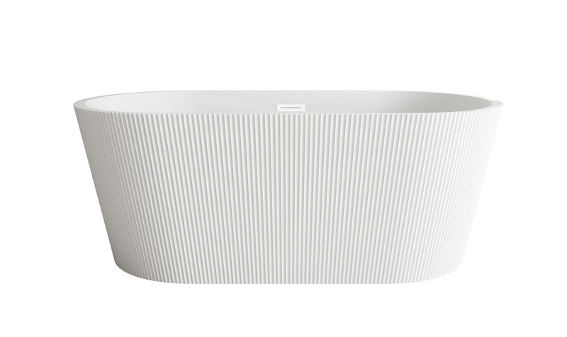 Elegant Lighting BT30759GW-WHT Bathtub, Glossy White