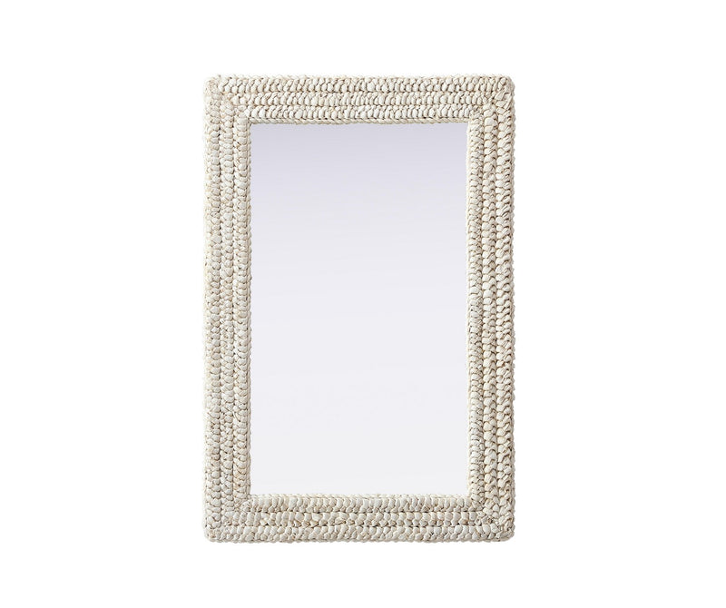 Elegant Lighting MR4A2436LN Mirror, Linen White