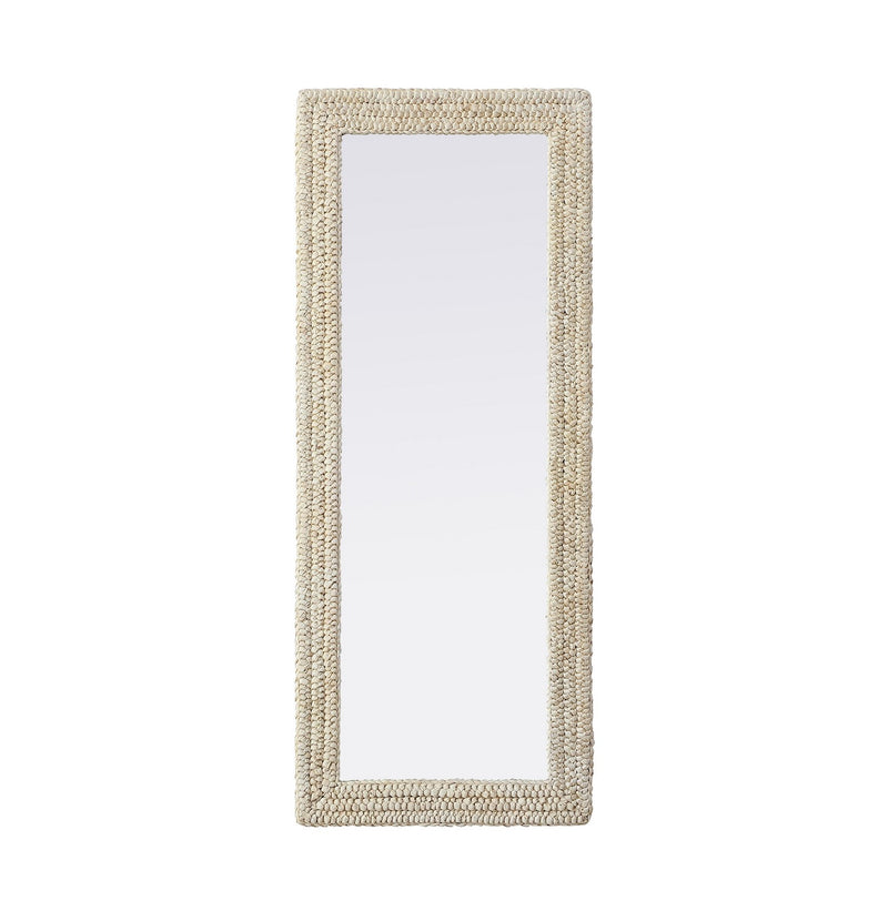 Elegant Lighting MR4A2460LN Mirror, Linen White