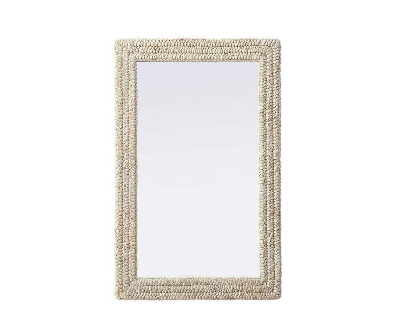 Elegant Lighting MR4A2742LN Mirror, Linen White