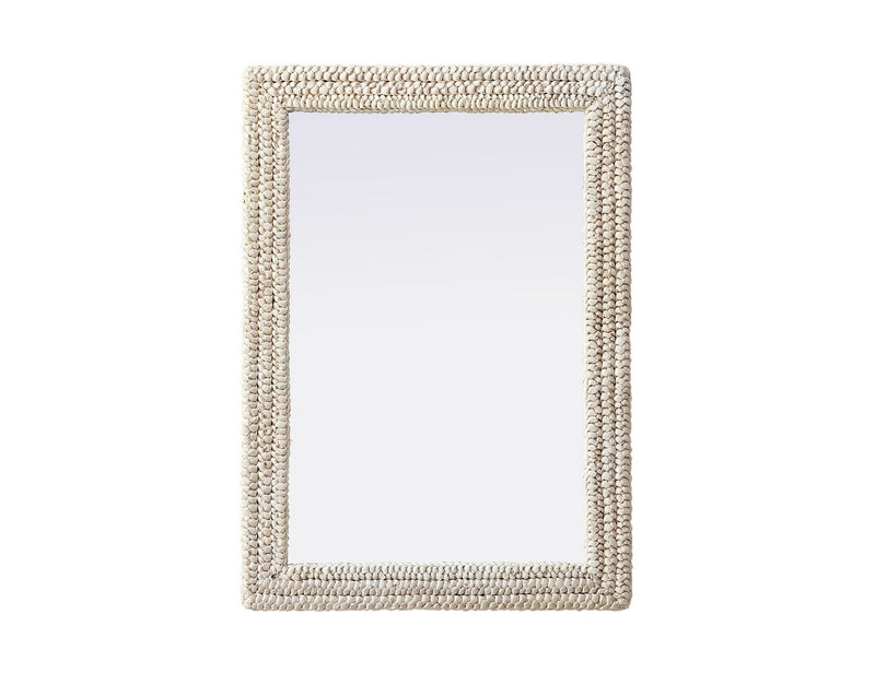 Elegant Lighting MR4A3042LN Mirror, Linen White