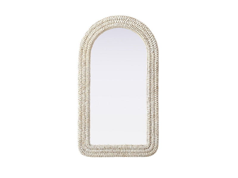 Elegant Lighting MR4G2442LN Mirror, Linen White