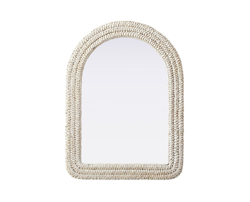 Elegant Lighting MR4G2736LN Mirror, Linen White
