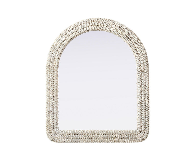 Elegant Lighting MR4G3036LN Mirror, Linen White