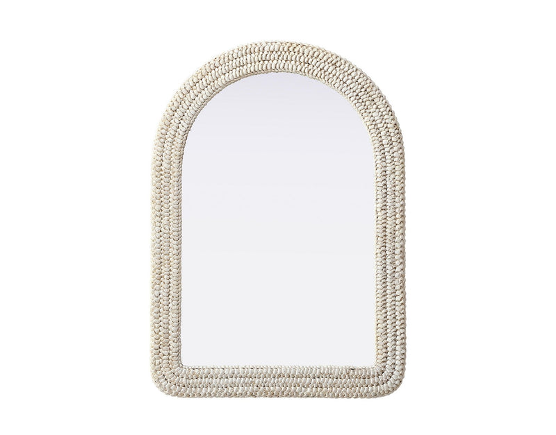 Elegant Lighting MR4G3042LN Mirror, Linen White