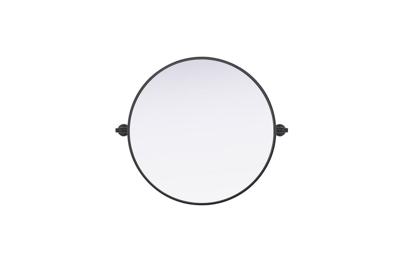 Elegant Lighting MR6G24BLK Mirror, Black