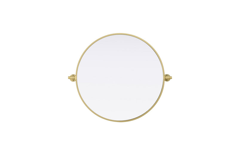 Elegant Lighting MR6G24BRA Mirror, Brass